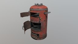 Propan oven gas, cylinder, rust, paint, oven, modding, props, tank, stalker, dayz, peel, soot, propan, pbr, noai