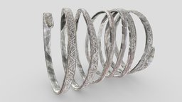 1955-45-7- Brazalete espiraliforme silver, treasure, spiral, palencia, tesoro, plata, brazalete, fuentes, espiral, museo-arqueologico-nacional, man, vacceo, vacceos, fuentes-de-valdepero, cerro-de-la-miranda, espiraliforme