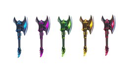 One-handed axe in the form of a guitar set1 lamp, style, hammer, guitar, set, future, hilt, form, big, sharp, best, handle, cleaver, neon, mace, metal, hatchet, modification, chopping, onehanded, chop, one-handed, weapon-3dmodel, set-design, one-handed-sword, bladed-weapon, axe-weapon, axe-lowpoly, neonlight, one-handed-axe, weapon, cartoon, hand-painted, design, axe, futuristic, hand, blade, skyfi, "acute", "one-handed-mace", "haggle"