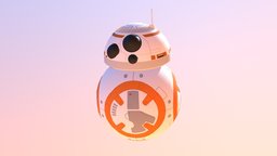BB8 firstmodel, bb8, 3dsmax, art, starwars, 3ds