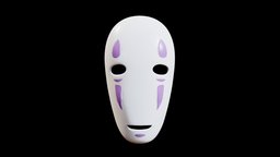 No Face Mask stl, face, film, fanart, cute, style, tv, cloth, fun, prop, fashion, series, vr, ar, ghibli, scary, virtualreality, accessory, chihiro, print, mask, bandage, movie, holloween, miyazaki, costume, cosplay, fear, disguise, role, tvshow, noface, faceless, roleplay, ghiblimovie, 3dprint, cartoon, animation, anime, "halloween", "scaryhalloween", "noai"