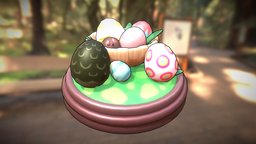 Chimereggs basket, easter, eggs, chimereons