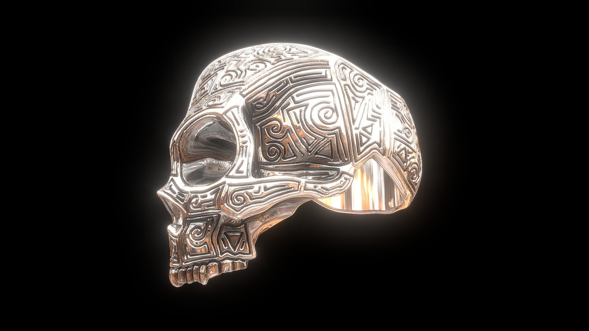 Hey guys !!!!

A ring I made months ago, but I just doodled on it wit Zbrush.
I like it this way, I will print and cast it in silver.

Hope you guys will like it !!!

Look my other models on my IG account

https://www.instagram.com/3dm.design/?hl=fr

Stay tuned !!! - Doodled Skull Ring - 3D model by 3DM Design (@3dmdesign) 3d model