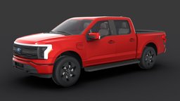 Ford F150 Lightning truck, ford, transport, pickup, civil, lightning, f150, vehicle, car, electric