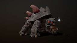 CLYPEOSAURUS ANIMATIONS giant, boss, enemy, alien, humongous, monster