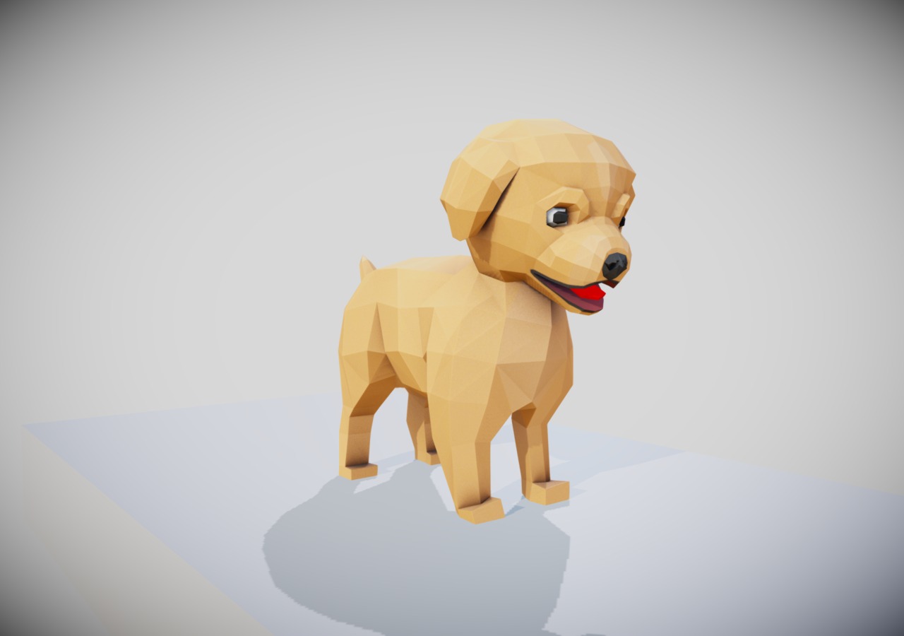 Shih Tzu - 3D model by nitacawo 3d model