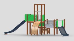 Lappset Activity Tower 10 tower, frame, bench, set, children, child, gym, out, indoor, slide, equipment, collection, play, site, vr, park, ar, exercise, mushrooms, outdoor, climber, playground, training, rubber, activity, carousel, beam, balance, game, 3d, sport, door
