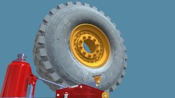 tire xzl R20 wheel, truck, tire, machine, military