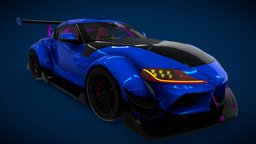 New Modified Toyota supra new, fast, toyota, modified, performance, supra, limited, racing, car, soprt