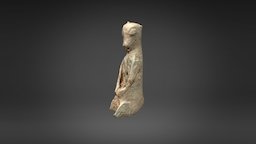 Ourson assis sculpté archeology, bear, ours, statuette, exhibition, national, museum, magdaleniense, francecollections, saintgermain, zoomorphic, saint-germain-en-laye, art, prehistoric
