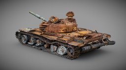 Destroyed russian tank “T-72B” armored, russian, tank, destroyed, ukraine, riga, photogrammetry, war, t-72b