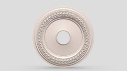 Classic Ceiling Medallion 23 kit, room, exterior, element, ceiling, architectural, ornament, molding, cornice, classic, medallion, gothic, bash, decor, corbel, details, rosette, classical, kitbash, finishes, pilaster, cartouche, acanthus, 3d, design, house, home, decoration, interior, temple