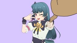 Yohane (Yohane the Parhelion) lovelive, lovelive_sunshine, animecharacter, anime-2023summer, yohanetheparhelion