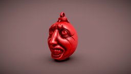 Behelit from Berserk (40mm) pendant, miniature, guts, 3dprinting, manga, berserk, griffith, behelit, femto, 3dmodel, anime, kentaro_miura, berserk_guts