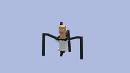Skibidi Toilet Strider/Spider tv, spider, toilet, titan, strider, cameraman, pixel-art, tvman, blockbench, skibidi, low-poly, minecraft, voxel, skibiditoilet, speakerman, skibidi-toilet, skibidi_toilet