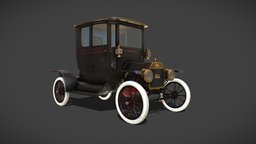 Ford mode T Coupe 1913 wheels, ford, cars, retro, t, old, ford-t