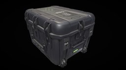 Project 54 dae, secret, danger, chemical, box, gap, quarantine, emmisive, hard-case, substancepainter, substance, military, hardsurface