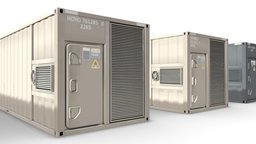 Ventilated Container food, coffee, set, standard, ready, shipping, goods, 2k, port, crane, freight, cocoa, beans, watercraft, 20ft, game, container, industrial, 40ft, ventilated