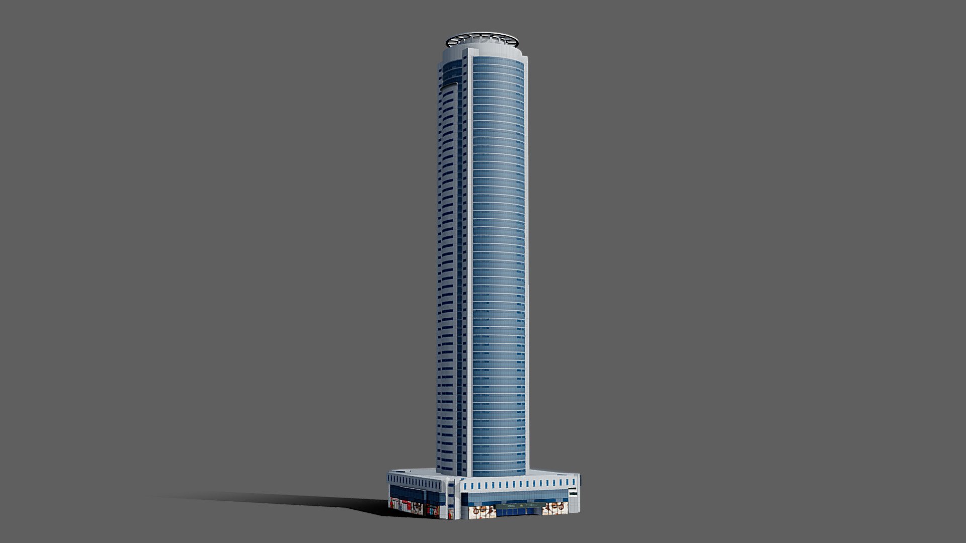 Tamani Marina - Dubai marina - Buy Royalty Free 3D model by 1Quad (@1.Quad) 3d model
