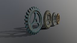Industrial Gear Set 06 wheel, mesh, assets, wheels, mech, gears, machinery, mechanical, teeth, pack, obj, cog, axle, fbx, mecha, hardware, machine, engine, part, cogs, gearbox, transmission, mechanical_design, cogwheel, industrial-design, 2kmaps, 2ktextures, geartrain, gearwheel, engineering-design, asset, blender, technology, gear, engineering, industrial, cogwheels