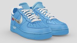 OFF-WHITE x Nike Air Force 1 one sneaker people, urban, secondlife, ar, shoes, imvu, sl, nike, trainer, footwear, tactical, sneaker, adidas, yeezy, sims, jordan, streetwear, shoescan, nft