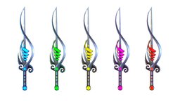 a set of cutting weapons lamp, style, injection, slash, best, shot, handle, cleaver, neon, metal, cutter, pike, hatchet, modification, syringe, chopping, lance, onehanded, chop, spit, one-handed, pruner, weapon-3dmodel, pica, set-design, one-handed-sword, bladed-weapon, neonlight, weapon, knife, cartoon, hand-painted, design, futuristic, sword, dagger, hand, blade, skyfi, "acute", "one-handed-mace", "haggle"