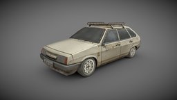 LADA abandoned, lada, samara, stalker, 2109, car