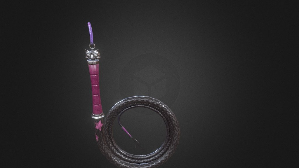 Teen Selina Kyle Whip - Selina Whip - 3D model by 3dmxion 3d model