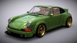 XYZ School Coursework: Draft Porsche 964 Singer porsche, 911, work, singer, dls, coursework, 964, xyz-school, draftpunk, noai