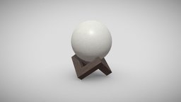 Decor lamp, moon, archviz, decor, decorations, game-ready, vrready, pbr-game-ready, decoration, moonlamp, decorative-object, stone-decorations, moon-lamp