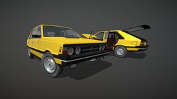 FSO Polonez 1500 polska, polonez, fso, paintnet, game, blender, noai