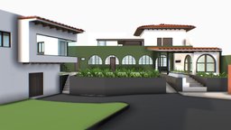 NSR archviz, wip, remodeling, blender, test