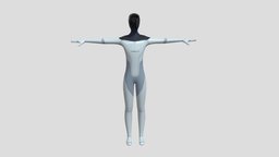 Tesla humanoid robot Optimus 3D model humanoid, people, tesla, optimus, 3d, model, man, robot