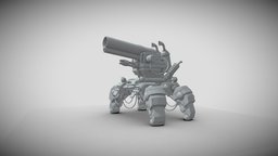 Metal Slug metal, vehicledesign, military-vehicle, harsurface, 3dmodel, maya2022
