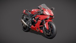 Yamaha R1 Motorcycle mechanical, yamaha, motorbike, speed, motorcycle, fast, rider, customization, realistic, engine, ue4, unrealengine, r1, supersport, sportbike, highdetail, animated-rigged, vehicle, blender3d, design, racing, gameasset, technology, animation, animated, 3dmodel, textured, rigged, gameready, ue5, mechanicalengineering, bikelife, noai, motorcycleart, slickdesign