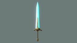 Moonlight Greatsword greatsword, darksouls, studentproject, plattcollegesandiego, moonlight-greatsword, maya2019, substancepainter, sword