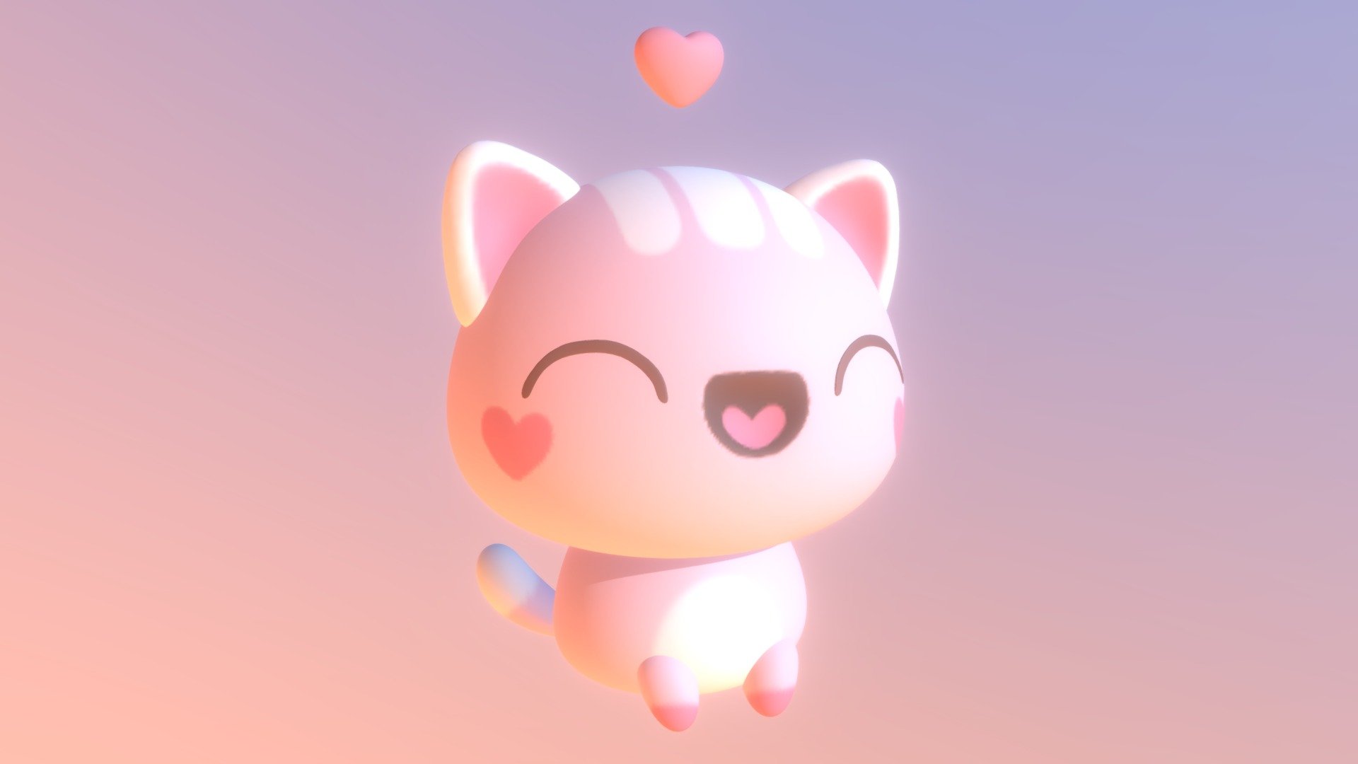 Cute pink cat I did on Zbrush <3
5th May 2020 - Pink Cat Model - 3D model by ZHANG XIAOXIN (@kyoxin) 3d model
