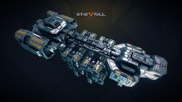 Starfall Tactics — Vargas Eclipse frieghter 