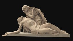 Piedad del Panteón / Pantheon piety juan, jesus, piedad, merida, piety, costurero, panteon, photogrammetry, sculpture