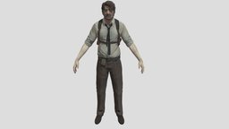 Batman Arkham Knight: James Gordon and, batman, for, james, unreal, arkham, engine, jim, gordon, ue, bak, unity, 3d, model, free, download, knight