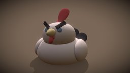 Chicken cute, chibi, bird, angry, birds, chicken, cartoony, round, silly, birb, birbs, angery, cartoon