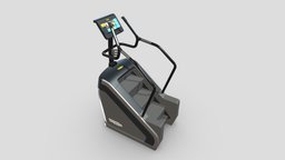 Technogym Excite Climb Unity bike, room, cycle, fitness, gym, equipment, vr, ar, exercise, treadmill, climb, training, professional, machine, commercial, fit, step, excite, elliptical, sport, gyms, myrun