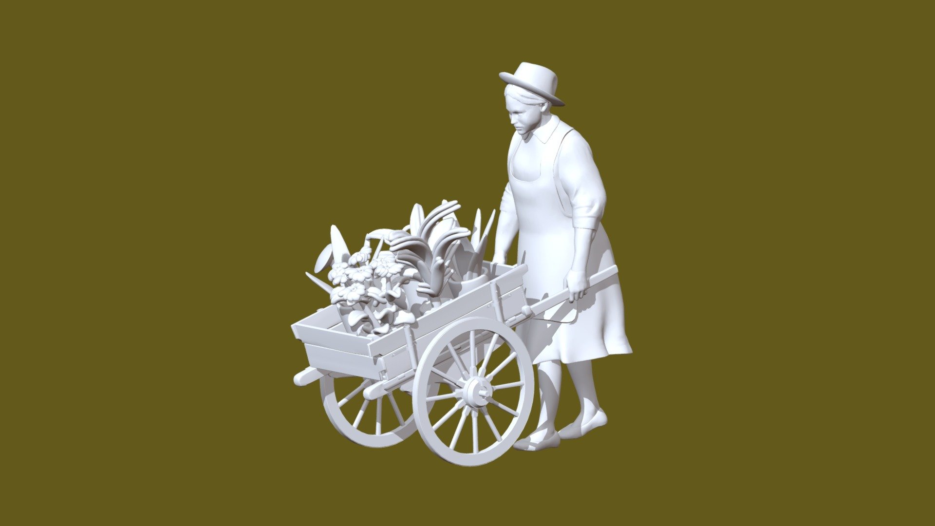 model for printing on a 3d printer. version zbrush 2020 and higher. The format is STL Zbrush OBJ 3d model