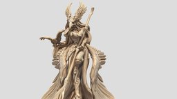 Vus mini, and, rpg, dd, printing, spear, gaming, fighter, no, 5th, dragons, miniature, cyberpunk, hell, printed, scale, maiden, mono, heaven, print, fury, dungeons, supports, obsession, 32mm, photon, 5e, substancepainter, substance, 3d, creature, monster, presupported, hath, pre-supported