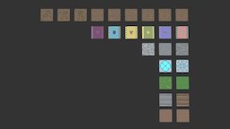 Tileable_Textures_2048p medieval, medievalfantasyassets, texture, lowpoly, stylized