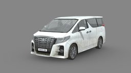 Dirty Car truck, vehicles, cars, suv, drive, van, motor, luxury, travel, toyota, luxury-car, vehicle, car, alphard, panel-van, toyota-alphard, vellfire