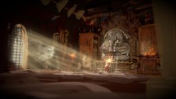 Elephant God elephant, monastery, avatar, monk, 360, golem, god, vr, cgi, virtualreality, fire, buddhism, oculusrift, vive, aniamtion, tiltbrush, 2018, inktober, tvori, inktober2018, octobvr, tranquill, featureme, temple