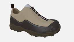 Sneakers Katharina ROA shoe, leather, cloth, platform, textures, boot, brown, shoes, boots, brand, lace, sneakers, roa, apparel, katharina, character, game, pbr, lowpoly, clothing, gameready