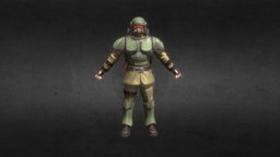 model warhammer, 40k, guard, imperial, astra, cadian, substancepainter, substance