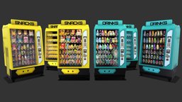 Vending Machine cinema, drink, food, coin, prop, vending, can, electronics, dispenser, pile, soda, machine, refrigerator, fridge, movie, commercial, cold, products, appetizer, shop, bottle